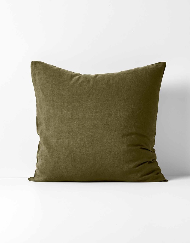 Aura Home - Emile Linen European Pillowcase
