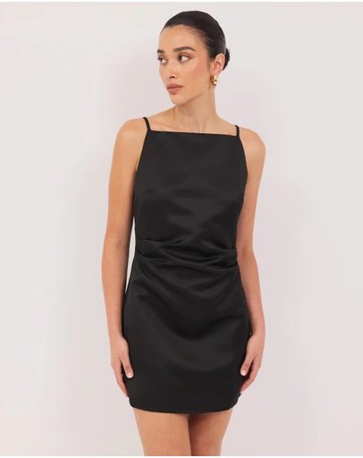 Calli - Marla Satin Mini Dress