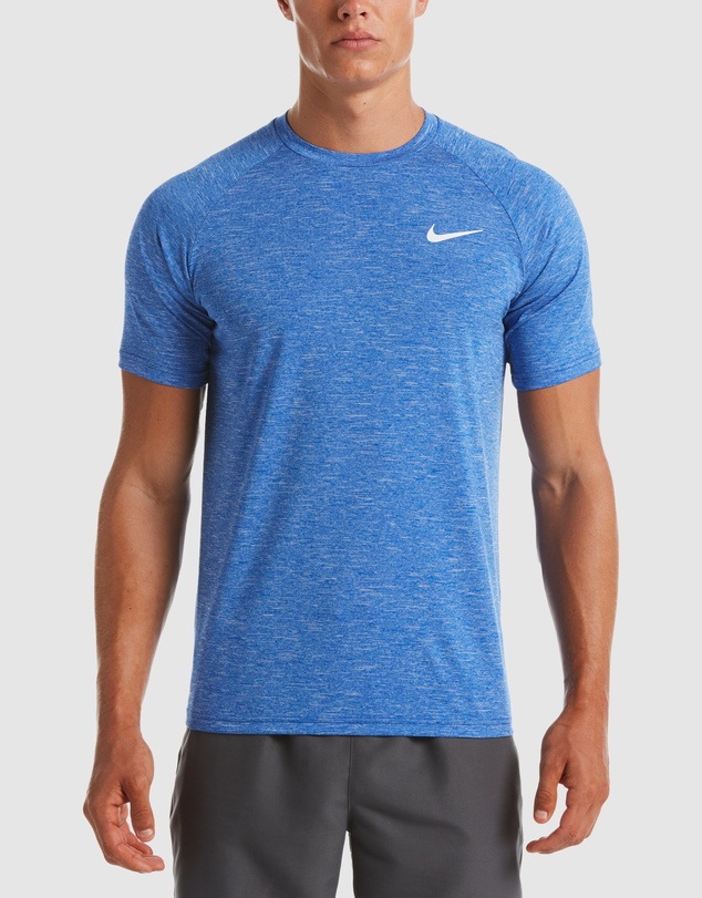 Nike - Heather Short Sleeve Hydroguard Top