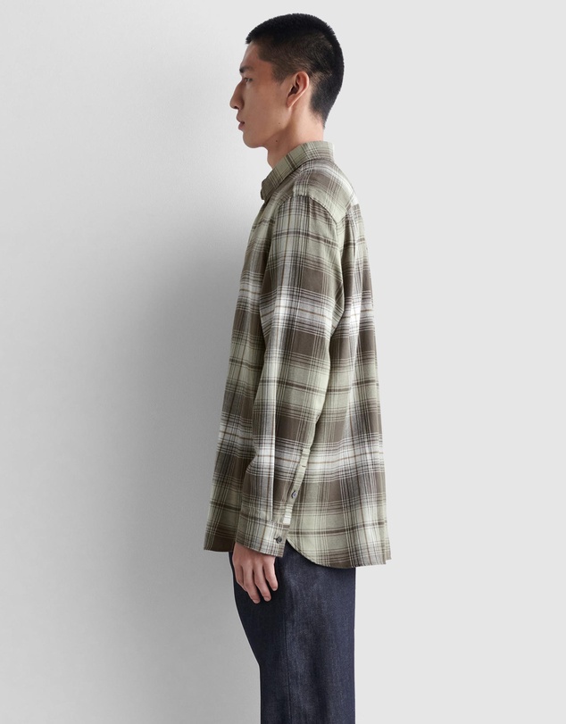 COS - Checked Pima Cotton Shirt