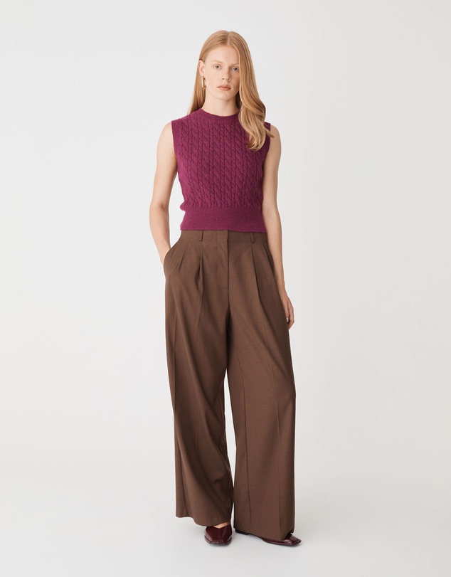 Forcast - Frankie Sleeveless Cable Knit