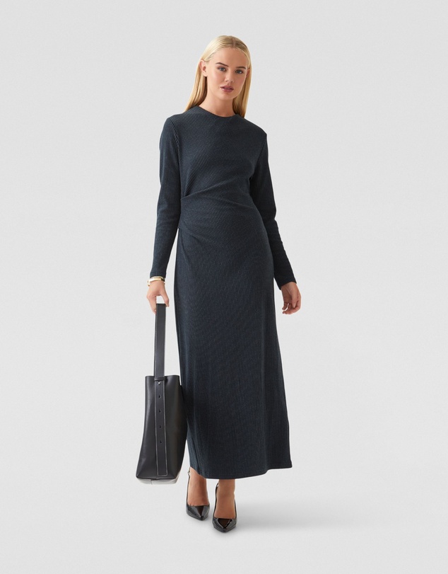 Oxford - Hartley Pinstripe Knit Dress