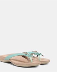 Vionic - Bella Toe Post Sandal - Menta Tile
