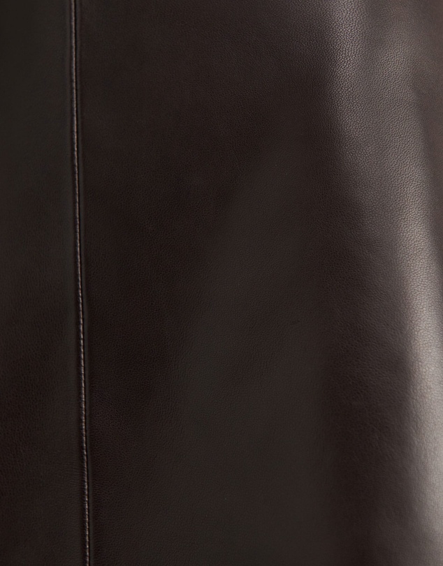 Jag - Leather Mini Skirt