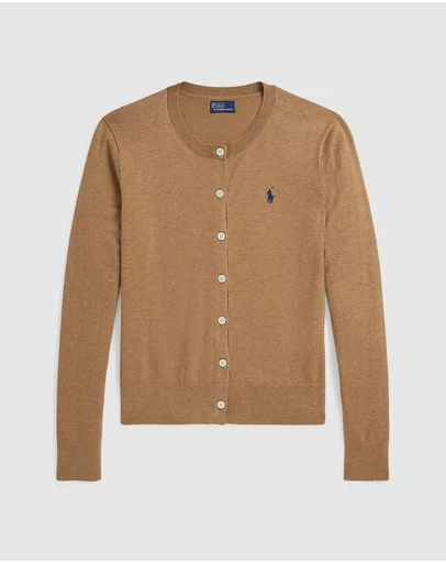Polo Ralph Lauren - Stretch Cotton-Blend Crewneck Cardigan