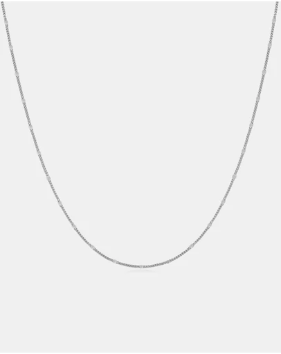 Ania Haie - Ania Haie Silver Spheres Chain Necklace