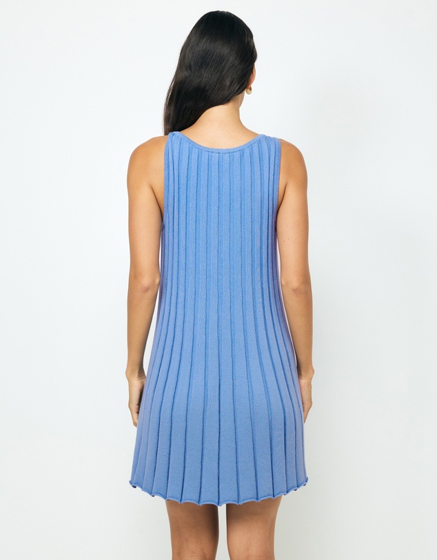 AERE - Zia Rib Knit Mini Dress