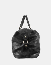 Pierre Cardin - Pierre Cardin Rustic Leather Business/Overnight Bag
