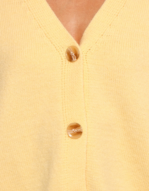 Petal & Pup - Isabel Button Front Cardigan - Yellow