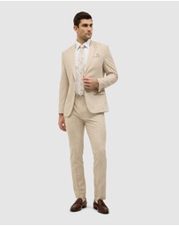 Politix - Windowpane Check Tailored Jacket