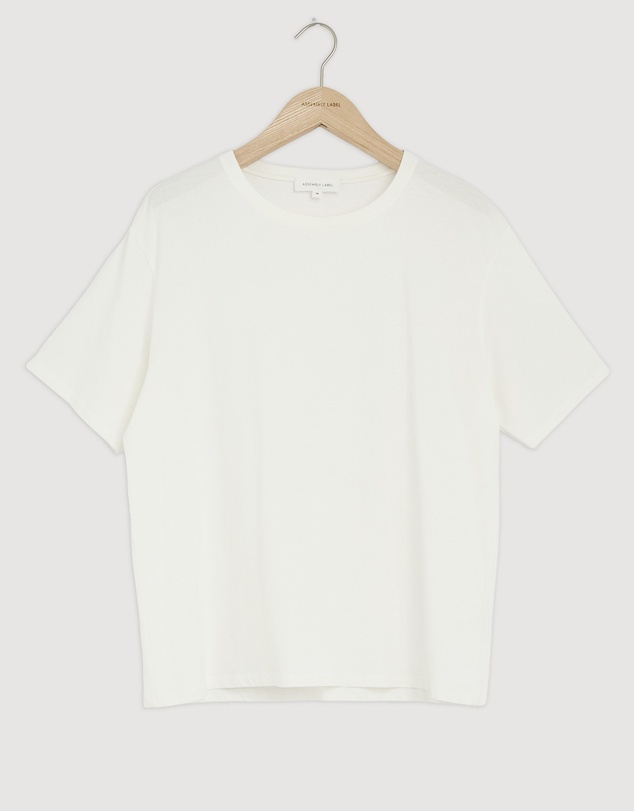 Revibe - Repaired Assembly Label Cotton Womens Tees S/S