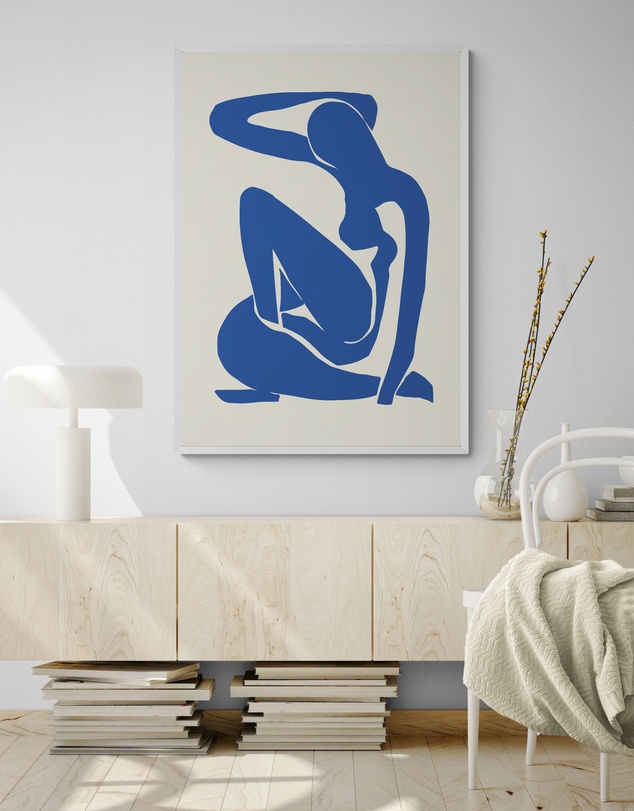 Inka Arthouse - Blue Nude by Henri Matisse Art Print