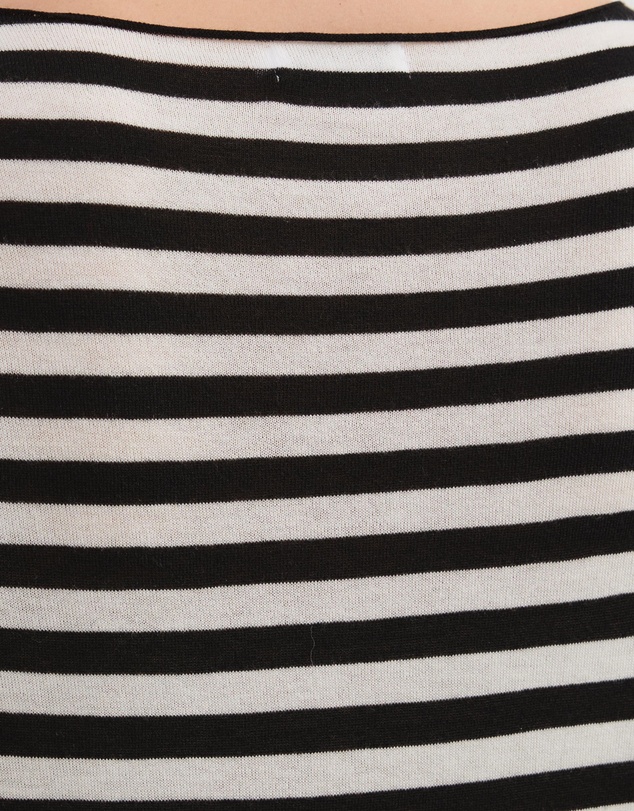 Atmos&Here Curvy - Bella Fine Knit Stripe Top