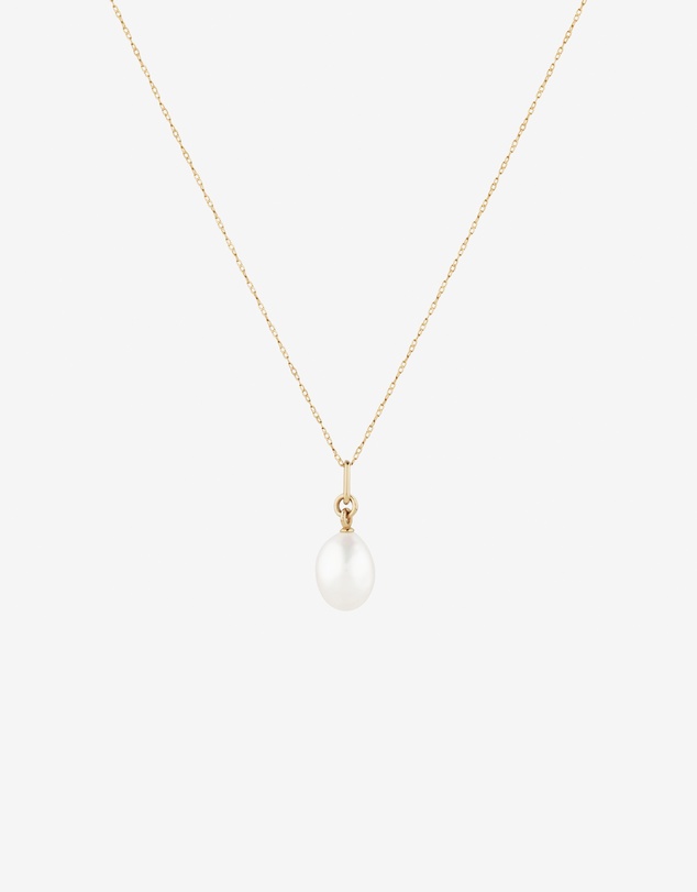 Michael Hill - Pendant with Cultured Freshwater Baroque Pearl in 10kt Yellow Gold