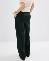 M.N.G - Straight-Fit Lyocell Trousers