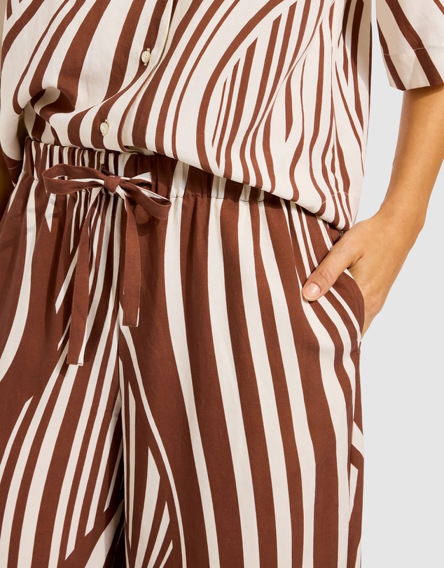 Seafolly - Coastline Drawcord Wide Leg Pant