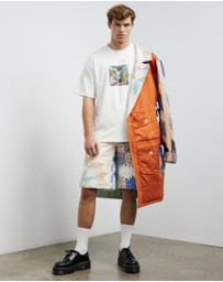 Bethany Williams - Upcycled Quilted Blanket Shorts