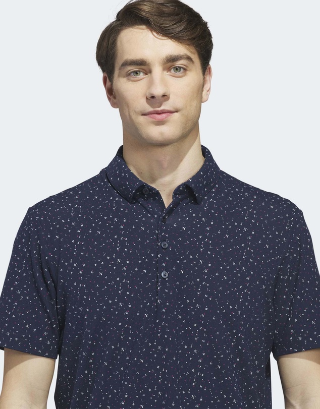 adidas Performance - ULTIMATE365+ CLIMACOOL BUTTERSPUN BREAK OUT PRINT POLO SHIRT Mens