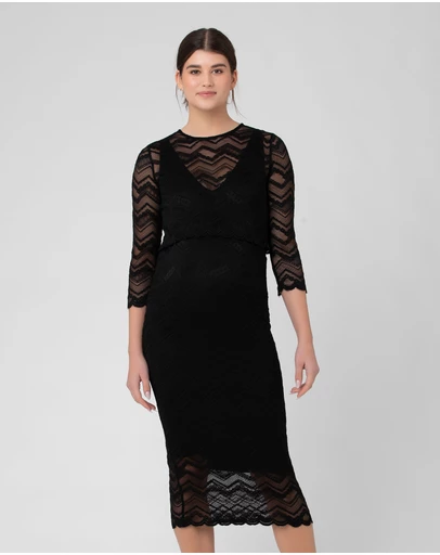 Ripe Maternity - Eve Lace Nursing Dress