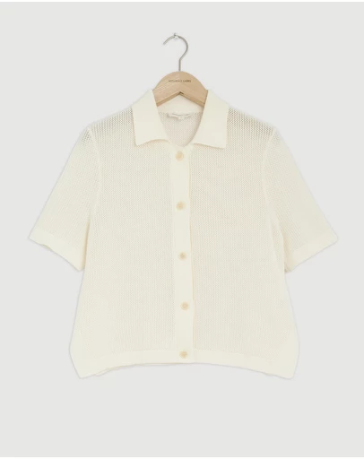 Revibe - Repaired Assembly Label Cotton Womens Shirts S/S