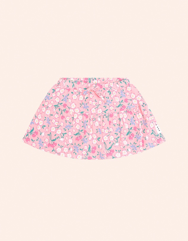 Huxbaby - Tropical Cherry Drawstring Skirt - Babies-Teens