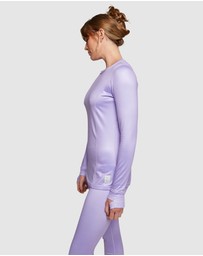 ROJO Outerwear - Womens Living Best Life Crew Neck Top