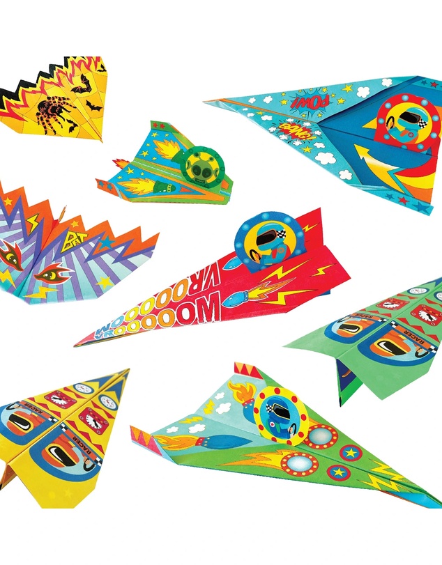 Icando - Colour In Paper Planes