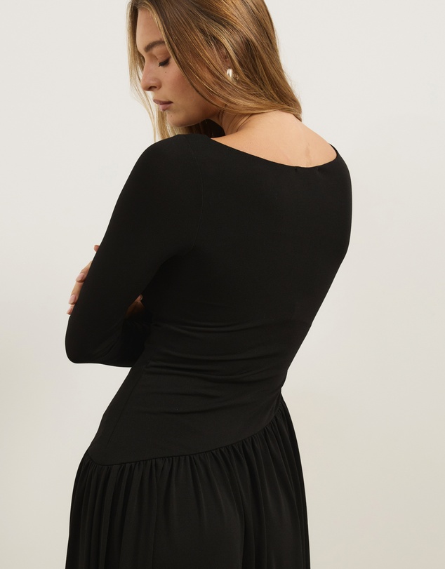 Atmos&Here - Rae Long Sleeve Maxi Dress