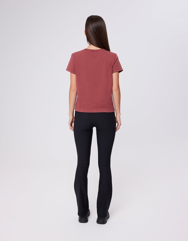 Upstate - Urban Box Tee - Washed Warm Cherry