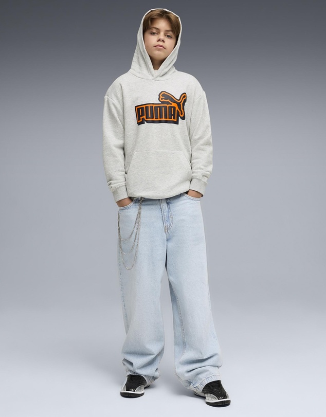 Puma - Essentials Logo Relaxed Hoodie - Teens