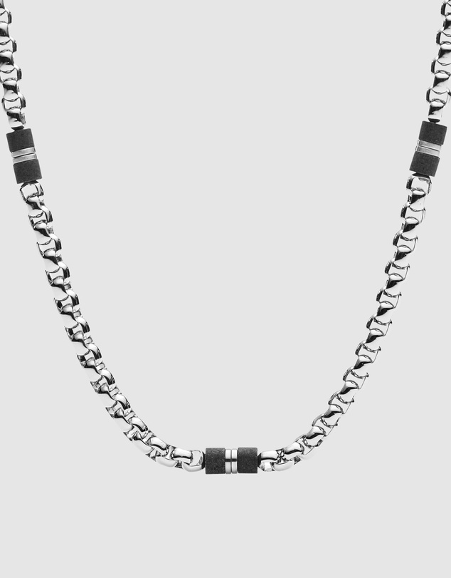 Fossil - Dress Silver Tone Necklace