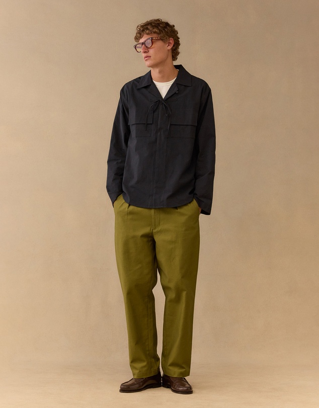 Charlton  - Long Sleeve Camp Collar Shirt