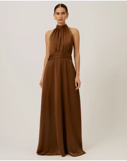 Tussah - Maddie Ruched Midi Dress