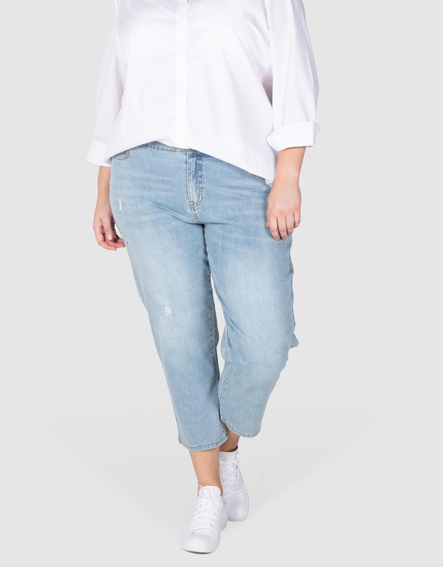 Love Your Wardrobe - Jordyn Washed Out Stretch Jeans