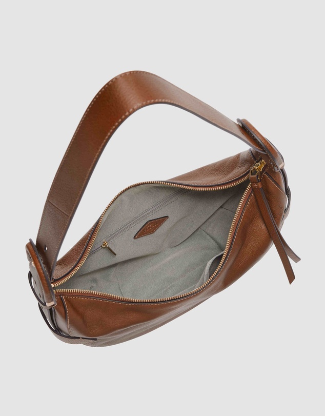Fossil - Harwell Brown Hobo Bag