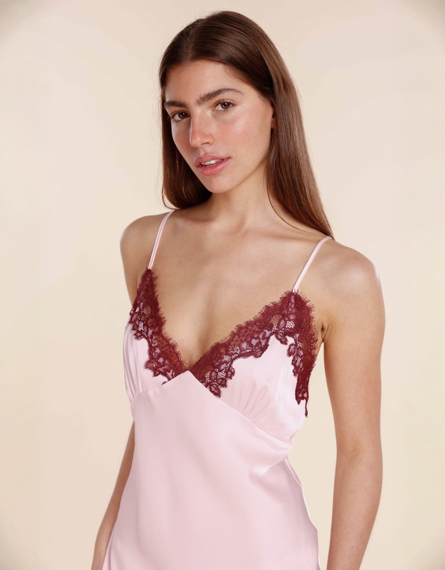 Gingerlilly - Magnolia Silky Satin Long Gown