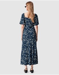 & Other Stories - Flutter-Sleeve Midi Dress