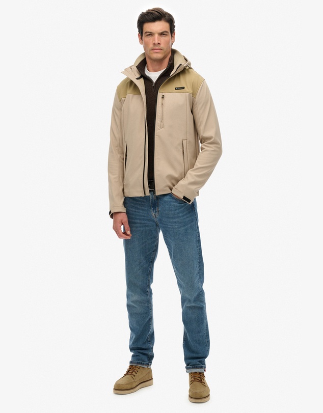 Superdry - Hooded Softshell Tech Trekker