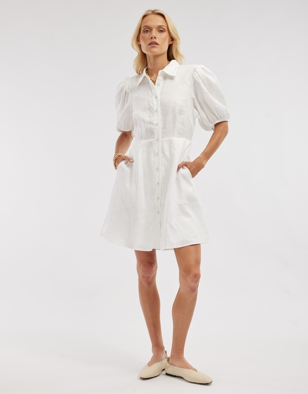 Amelius - Julius Linen Mini Dress