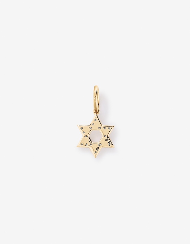 Michael Hill - Diamond Star Of David Pendant in 10kt Yellow Gold