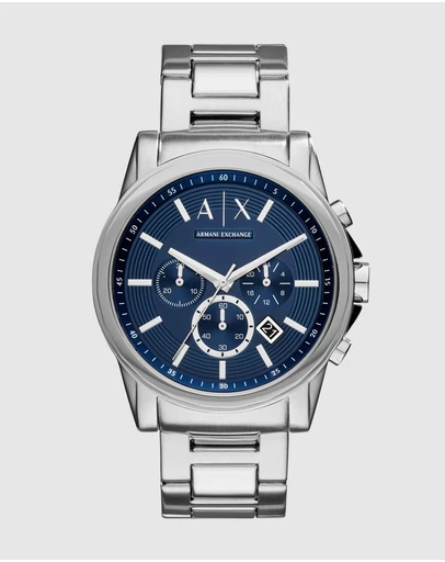 Armani Exchange - Silver Tone Chronograph Watch