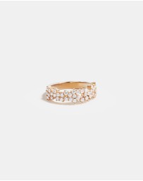 By Charlotte - Crystal Dust Bold Ring