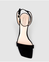 Edward Meller - SHANIA90 Single Strap Sandal on Wedge