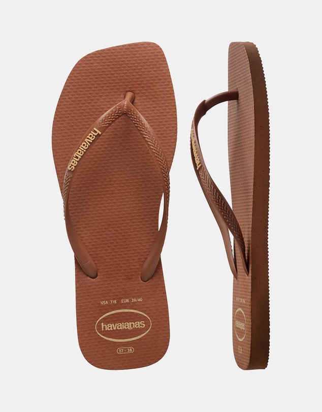 Havaianas - Slim Square Logo Pop Up - Women's