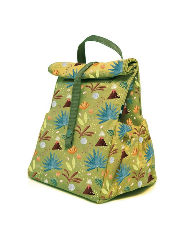 Sassi Meal - Eco Insulated Lunchbag Cracky The Dinosaur
