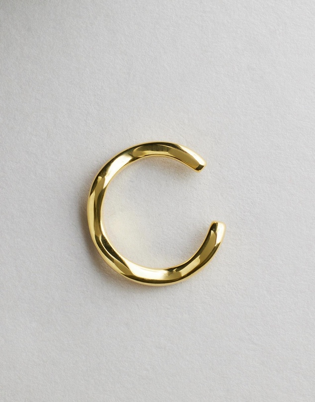 SAINT VALENTINE - Vera Wave Ear Cuff - Gold