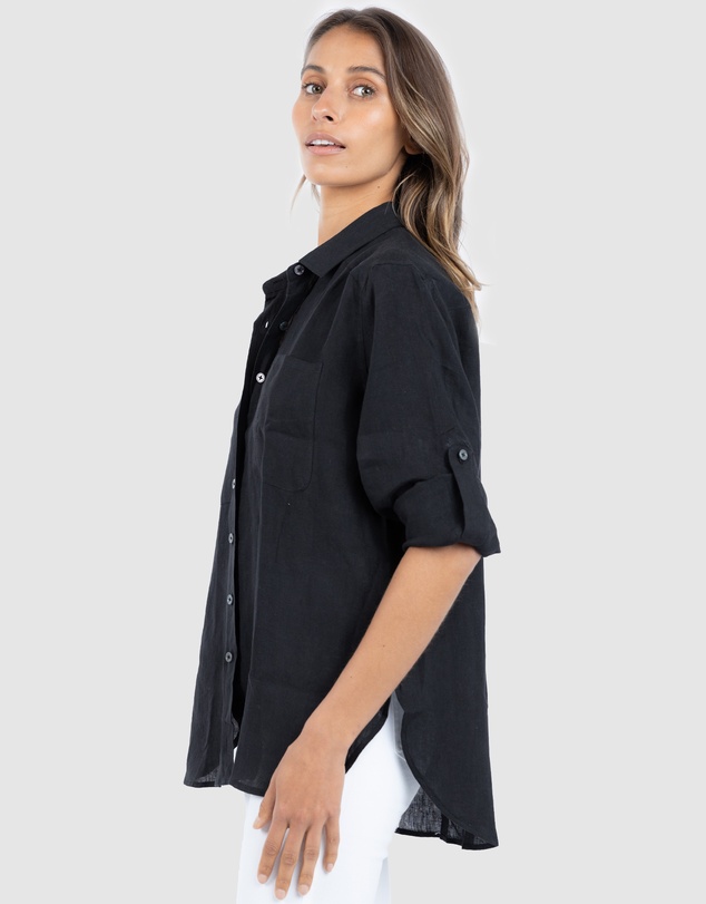 CAMIXA - Luna Oversize Linen Shirt