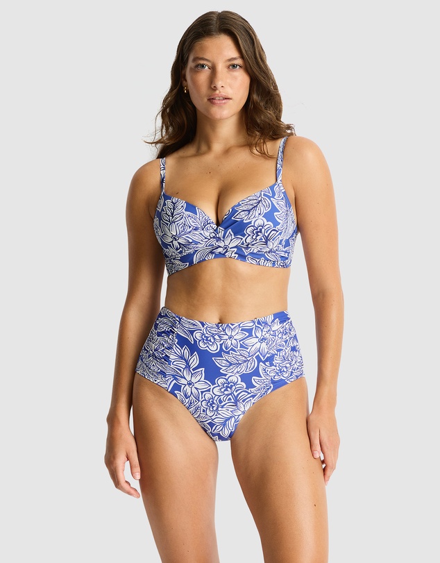 Sea Level Australia - Palmera Cross Front Moulded Underwire Bra