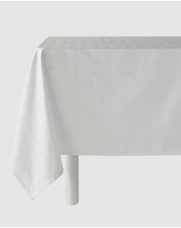 Greg Natale - Hellenica Rectangle Tablecloth White