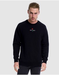 DVNT - Barbed Rose Crewneck